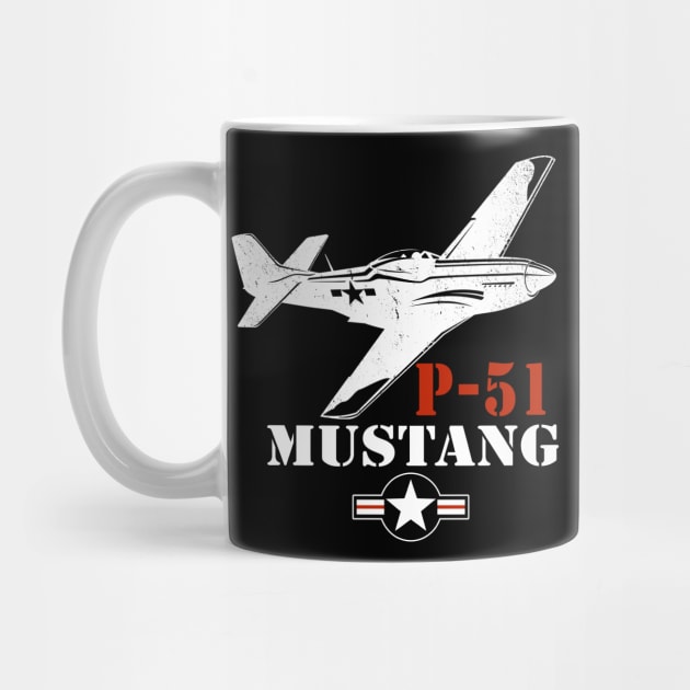 P51 Mustang Aircraft Fighter by peskyrubeus